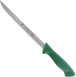 Friedrich Herder Fileermes - Flexibel RVS Lemmet - Ergonomisch Antislip Handvat - 210 mm - Groen