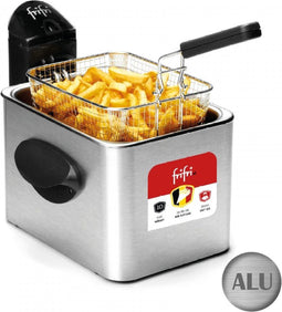Frifri 4828DuoFil - Frituurpan - friteuse - 3.5 liter - koude zone - 2800 Watt - Koolstof geur- & vetfilter - 1,5 kg friet - 10 jaar garantie