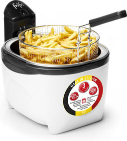 Frifri 828 Frituurpan 4 liter - 3200 Watt - wit - 1,5 kg friet - 3 jaar garantie
