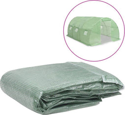 vidaXL - Kashoes - vervangend - (13,5 - m²) - 300x450x200 - cm - groen
