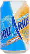 Frisdrank aquarius orange blikje 0.33l - 24 stuks