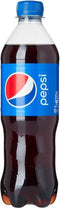 Frisdrank pepsi cola regular petfles 0.50l - 6 stuks