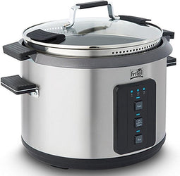 FRITEL Pasta - Rijstkoker RC 1377 - Elektrische waterkoker / Stoomkoker 6l + 1100W - 3 Programmeerfuncties - 2 jaar Garantie - PFAS-vrij