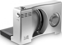 FRITEL Snijmachine SL 3110 - Allessnijder / Broodsnijder / Kaassnijder - Ø 17cm - 100W - Gekarteld Mes - Zwart / Zilvergrijs