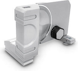 FRITEL Snijmachine SL 3710 - Metalen allessnijder / Vleesmachine / Snijapparaat / Broodmachine - Ø 19cm - 150W + Incl. Universeel mes