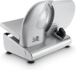 FRITEL Snijmachine SL 3855 Twin - Allessnijder / Vleesmachine / Broodmachine - Ø 22cm - 150W + Incl. Gekarteld & Glad mes