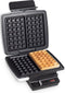 FRITEL Wafelijzer A201 - Waffle maker / Wafelbakijzer - 4x7 - 1200 W - Antiaanbak - Wit - Cool touch handgrepen