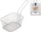 Frituurmandje RVS met greep 14x11x7cm