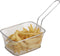 Frituurmandje RVS met greep 14x11x7cm