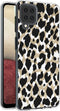 iMoshion Hoesje Geschikt voor Samsung Galaxy A12 Hoesje Siliconen - iMoshion Design hoesje - Goud / Zwart / Golden Leopard