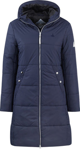 BJØRNSON FIA - Winterparka Dames - Winddicht - Waterafstotend - Gewatteerd - Donkerblauw - Maat 40