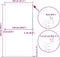 vidaXL - Doucherolgordijn - 130x240 - cm - stofbreedte - 126 - cm