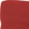 vidaXL Bankkussen pallet 70x40x10 cm rood
