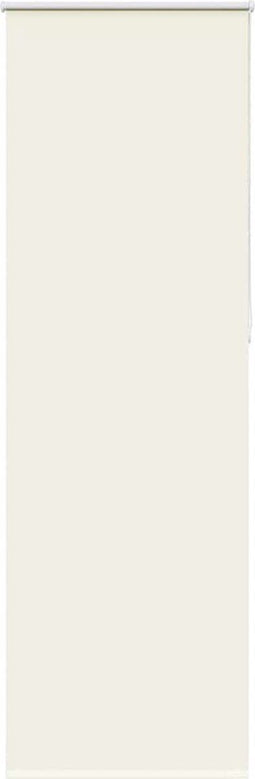 vidaXL - Rolgordijn - verduisterend - gebroken - wit - 85x210 - cm - stofbreedte