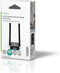 Nedis WSNWA1210BK - Netwerkadapter - 300 Mbps 2,4GHz en 600 Mbps 5GHz - Zwart