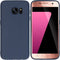 iMoshion Hoesje Geschikt voor Samsung Galaxy S7 Hoesje Siliconen - iMoshion Color Backcover - Donkerblauw