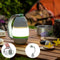 Innovagoods Oplaadbare 4 in 1 Multifunctionele Campinglamp Kampeerlamp met USB-C Powerbank