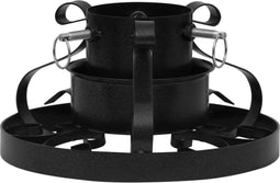 vidaXL - Kerstboomstandaard - 29x29x15,5 - cm - zwart
