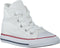 Converse Meisjes Sneakers Ctas Hi Kids - Wit - Maat 26