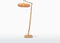 GOOD&MOJO Vloerlamp Palawan - Bamboe - Ø77cm - Scandinavisch,Bohemian - Staande lampen voor Woonkamer - Slaapkamer