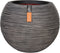 Capi Europe - Vaas bol Rib NL - Breukbestendig - Antraciet - Ø24 cm (1 stuk)