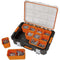 Organizer case - TOOD - 12 uitneembare compartimenten - Transparant deksel - 53x37x13 cm
