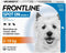Frontline Spot On Anti Vlooien en Teken Druppels Hond S 2 tot 10 kg 3 pipetten