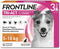 Frontline Tri-Act Anti Vlooien en Teken Druppels S 3 pipetten