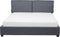 Beliani BELFORT - Waterbed - Grijs - Kunststof