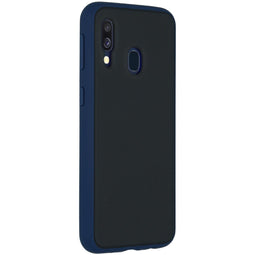 Frosted Backcover voor de Samsung Galaxy A40 - Blauw
