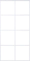vidaXL - Schuifdeur - 102,5x205 - cm - mat - ESG-glas - en - aluminium - wit