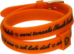 IL MEZZOMETRO - Il MEZZOMETRO Mod. I LOVE YOU GOLD - Bracciale in silicone/silicone bracelet - Unisex -