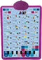 Frozen Disney Tweetalige Sprekende Educatieve Poster - EN/FR