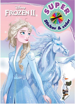 Frozen Super Sticker & Color Kleurboek