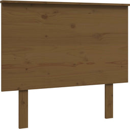 vidaXL - Hoofdbord - 94x6x82,5 - cm - massief - grenenhout - honingbruin