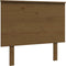 vidaXL - Hoofdbord - 94x6x82,5 - cm - massief - grenenhout - honingbruin