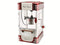 Emerio POM-120650 - Popcornmachine 360 W - Retro ontwerp - Rood en grijs