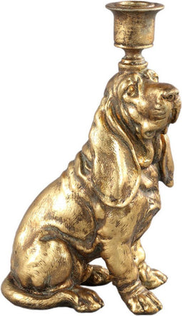 PTMD Emmerly Kandelaar - 15 x 10 x 24 cm - Polyresin - Goud