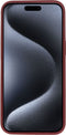 Mobiparts iPhone 15 Pro Max - Silicone Cover - Soft-touch - Plum Red