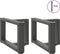 vidaXL - Salontafelpoten - 2 - st - T-vormig - 40x25x(30-31) - cm - staal - antraciet