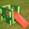 Little Tikes Activity Gym Evergreen - Klimtoestel met glijbaan en geheime doorgang - Groen