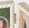 ZEP - Duo Houten fotolijst wit/bruin Lisse 2Q voor 2 foto's 13x18 - ML257D
