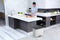 EKO Ecocasa III - Recycling Pedaalemmer - 20+9 Liter - Mat RVS