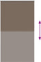 vidaXL - Rolgordijn - verduisterend - koffie - 125x210 - cm - stofbreedte - 121,6 - cm