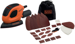 Black & Decker BEW230BC-QS - Muis schuurmachine - 55W 11000 tpm - Zwart