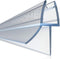 Douchedeur Zeefstrip voor 4-6mm Glas tot 18mm Opening (Recht)