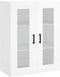 vidaXL - Wandkast - 69,5x34x90 - cm - hoogglans - wit