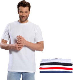 Fruit of the Loom T-Shirt met ronde hals zwart maat XXL