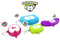 FruitFriends Brooddoos Kinderen - 21x15x6 cm - Paars - Kunststof - Snackbox voor Kinderen