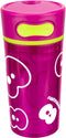 FruitFriends Push & Drink Drinkbeker - 300 ml - Paars - Antilek - Drinkfles voor kinderen
